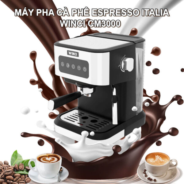 Máy pha cà phê Espresso Italia Winci CM3000 8