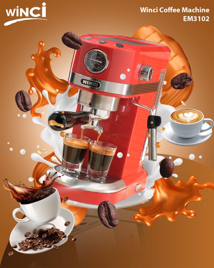 Máy pha cà phê Espresso Winci EM3102