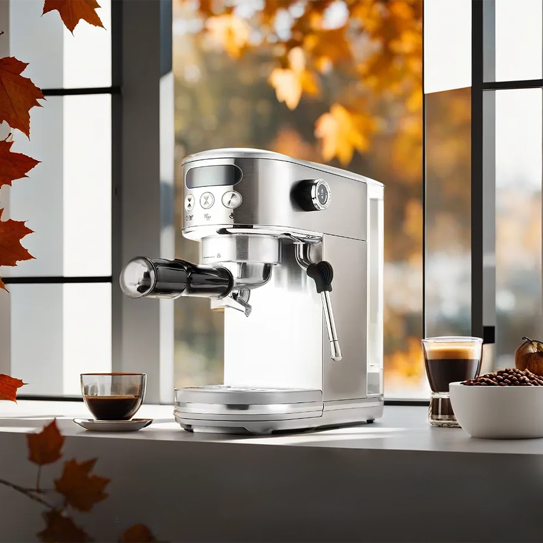 Thiết kế hiện đại và sang trọng của máy pha cà phê Winci EM3110
