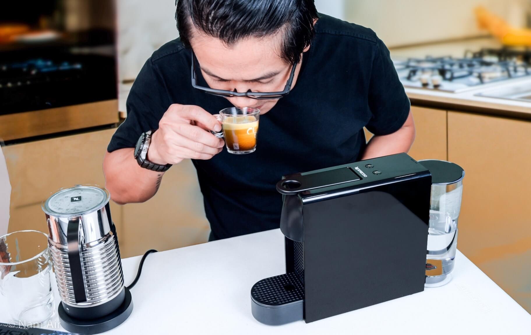 Cách sử dụng máy pha cà phê Nespresso để pha cà phê theo từng khẩu vị