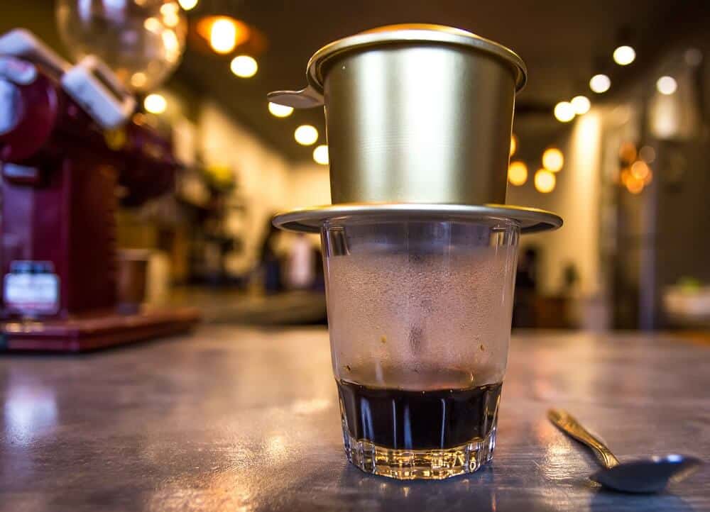 cà phê pha phin Việt Nam