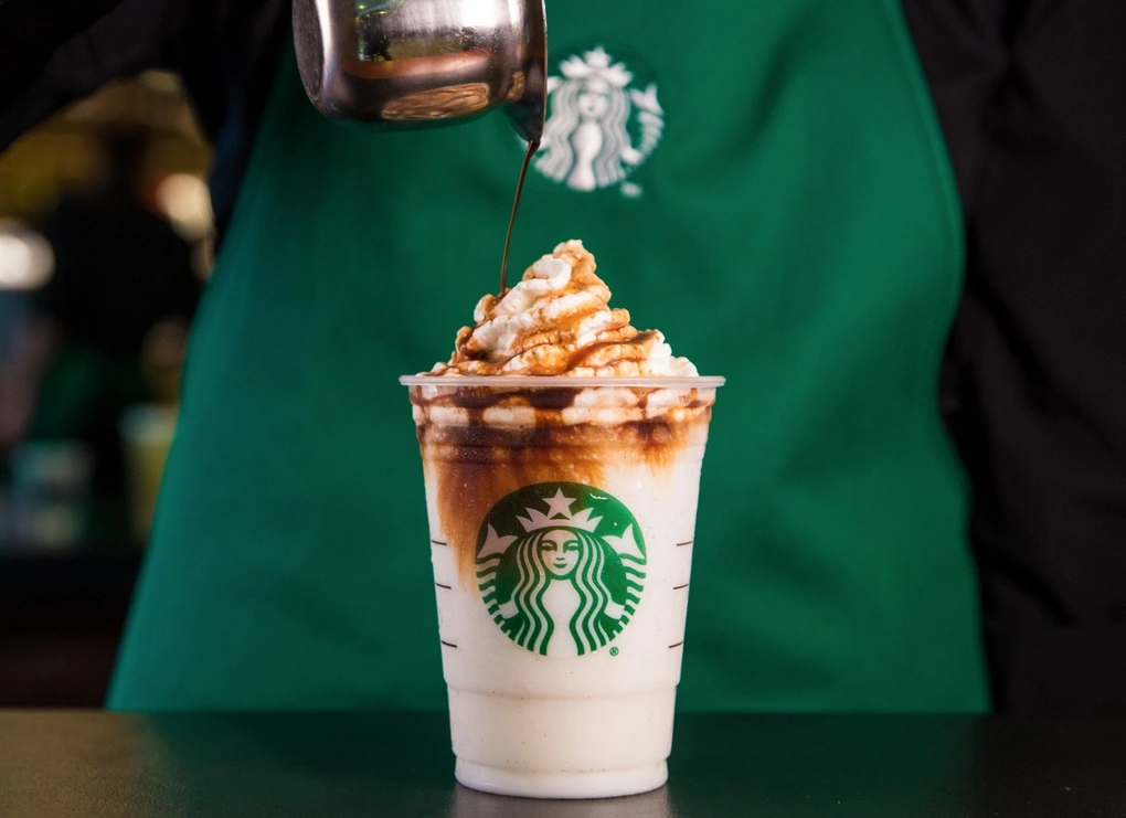 Cách làm cafe Starbucks Frappuccino