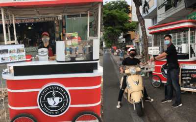 Khởi nghiệp với công thức pha cà phê mang đi (Take away coffee)