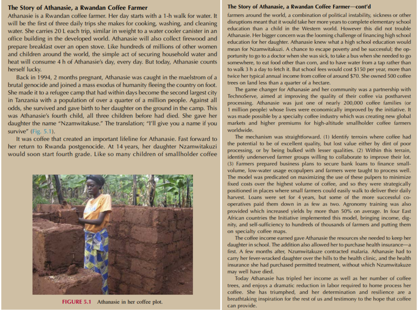 Câu chuyện của Athanasie, một nông dân trồng cà phê người Rwanda