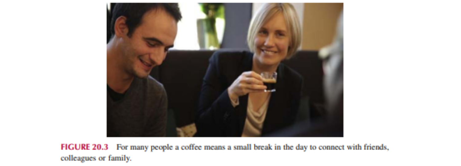 Đối với nhiều người, cà phê có nghĩa là một khoảng thời gian nghỉ ngơi nhỏ trong ngày để kết nối với bạn bè, đồng nghiệp hoặc gia đình.