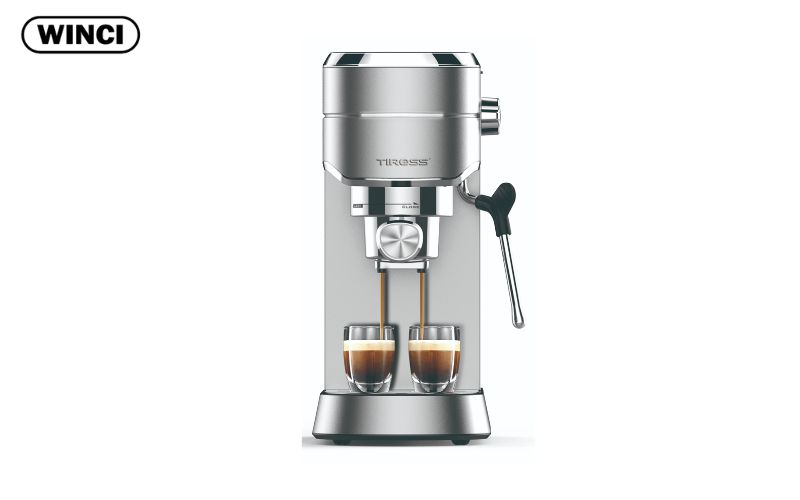 5+ Máy pha cà phê tốt nhất cho gia đình giá từ 3 - 5 triệu 4 Máy Pha Cà Phê Espresso Tiross TS6212